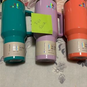 Stanley Blue and Purple Dining Mugs